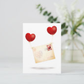 Bericht van Liefde Briefkaart (Staand voorkant)