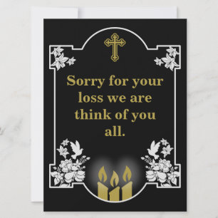 Bericht voor condoleanceondersteuning