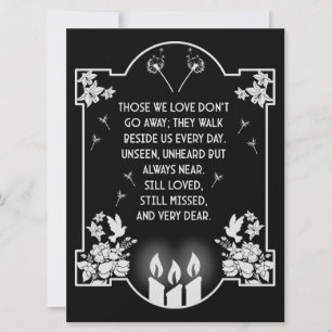 Bericht voor condoleanceondersteuning