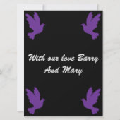 Bericht voor condoleanceondersteuning (Achterkant)