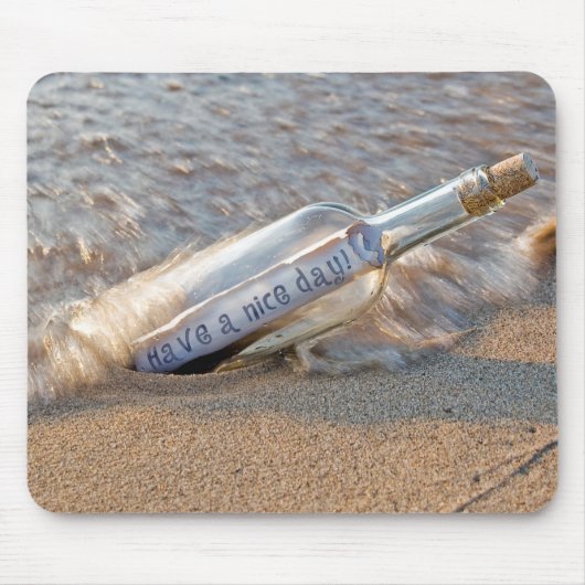Bericht voor de dag muismat (Voorkant)