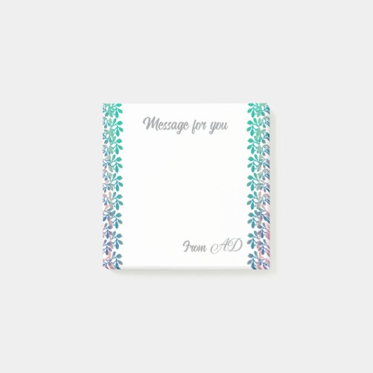 Bericht voor jou Notities Post-it® Notes (Voorkant)