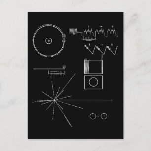 Bericht "Voyager" Briefkaart