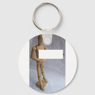 berichtartiest Mannequin Sleutelhanger