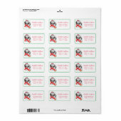 Berichten en Schattige sjiitische zu met ontbijtko Etiket (Full Sheet)