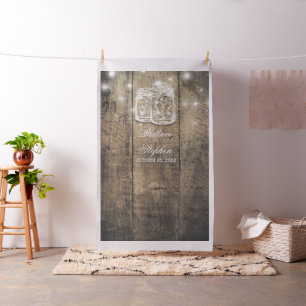 Berichten Foto Achtergrond Rood Mason Jar Lights Stof