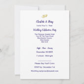 Berichten na bruiloft kaart (Achterkant)