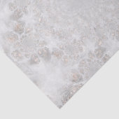 Berichten ontvangen White Silver Gold Simple Elega Tissuepapier (Detail)