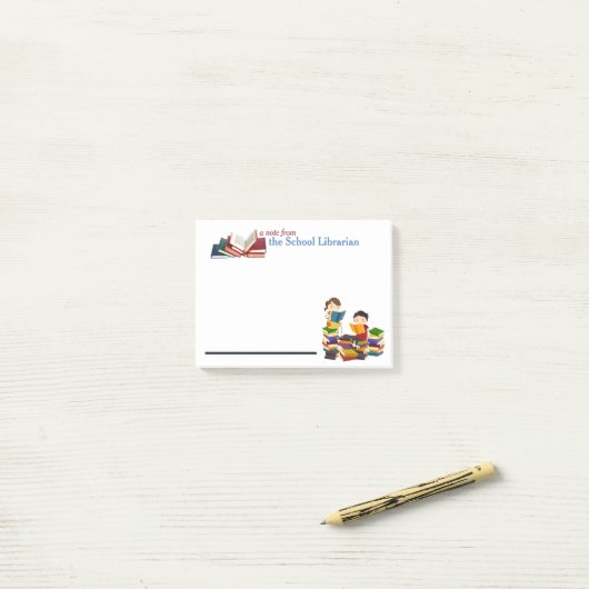 Berichten op school post-it® notes (Op bureau)