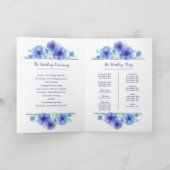 Berichten over blauwe anemonbloemen waterverf kuns programma (Binnen)