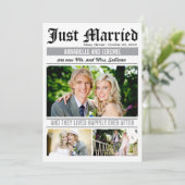 Berichten over bruiloft - Wit Kaart (Staand voorkant)