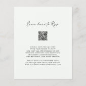 Berichten over het begrotings-QR-code (Achterkant)