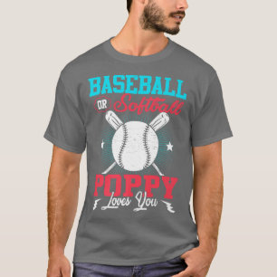 Berichten over honkbal of Softball Geslacht T-shirt