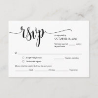 Berichten uitnodigen RSVP-antwoord, e-mailkaart