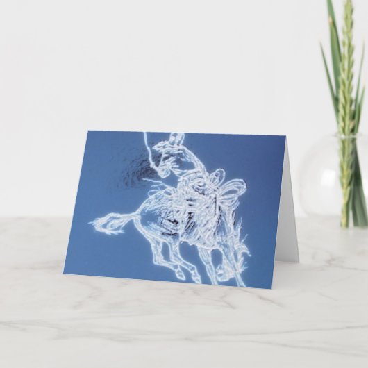 berijd hen kaart (Voorkant)