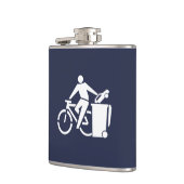 Berijd Uw Fiets, Afval Uw Auto Heupfles (Links)