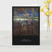 Berijdend Paar door Wassily Kandinsky 1907 Kaart (Gele Bloem)