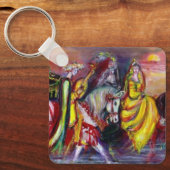 BERIJDERS IN DE NACHT detail Sleutelhanger (Voorkant)