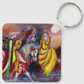 BERIJDERS IN DE NACHT detail Sleutelhanger (Achterkant)