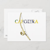 Berimbau Capoeira Briefkaart (Voorkant / Achterkant)
