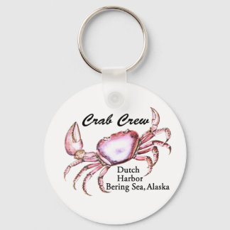 Bering Zee Alaska Crab Gevist Sleutelhanger
