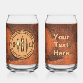 Beringia School of Lithic Technology Blikvorm Glas (Voorkant)