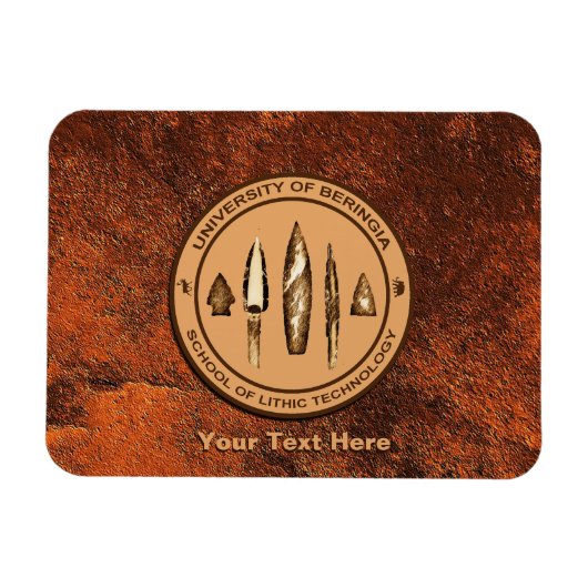 Beringia School of Lithic Technology Magneet (Horizontaal)