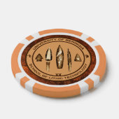 Beringia School of Lithic Technology Poker Chips (Enkel)
