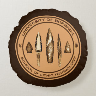 Beringia School of Lithic Technology Rond Kussen
