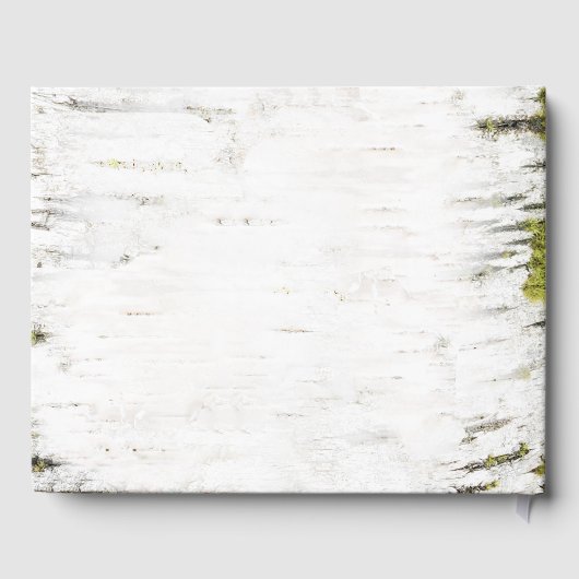 Berk hart rustieke herfst bruiloft gastenboek (Achterkant)