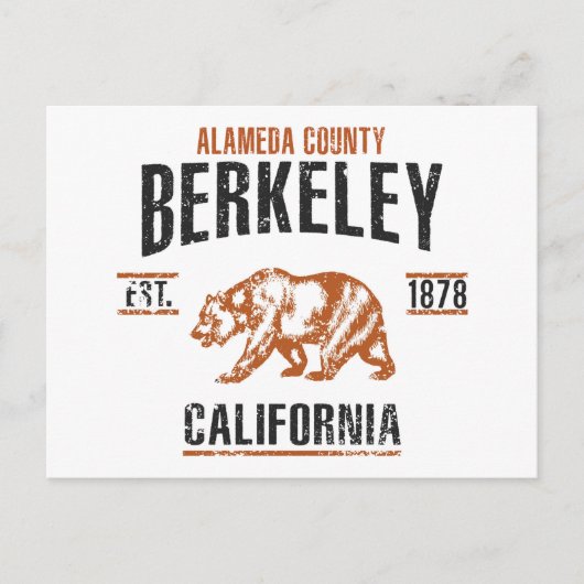 Berkeley Briefkaart (Voorkant)