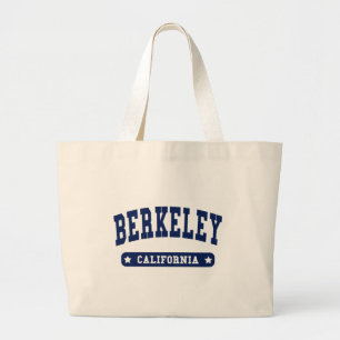 Berkeley California College Style t shirten Grote Tote Bag