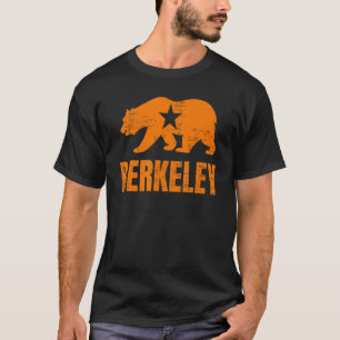 Berkeley California Republic Beer Noodlijdende Vin T-shirt