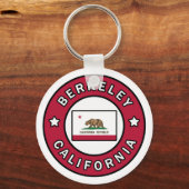Berkeley California Sleutelhanger (Voorkant)