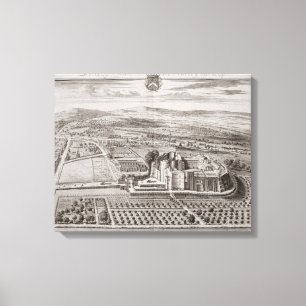 Berkeley Castle, Seat of the Earl of Berkeley (eng Canvas Afdruk