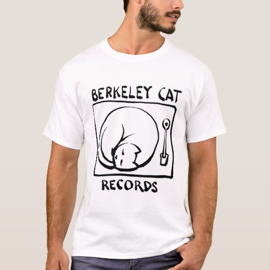 Berkeley Cat Records mec T-Shirt (Devant)