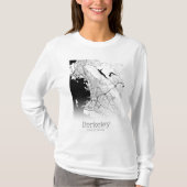 Berkeley City Map T-shirt (Voorkant)