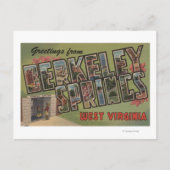 Berkeley Springs, West Virginia Briefkaart (Voorkant)