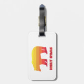 Berkeley Springs West Virginia Rainbow Beer Bagagelabel (Achterkant verticaal)