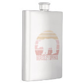 Berkeley Springs West Virginia Retro Beer Flacon (Rechts)