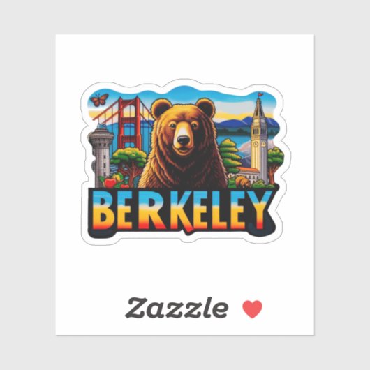Berkeley Sticker (Vel)