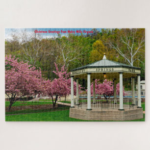 Berkeley Virginia au printemps. Jigsaw Puzzle