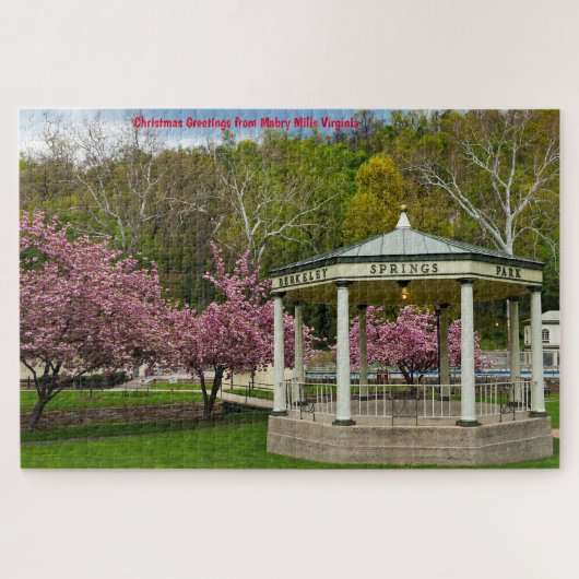 Berkeley Virginia au printemps. Jigsaw Puzzle (Horizontal)