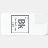 Berkelium - Berkeley Science Periodic Table Case-Mate iPhone Case (Achterkant / Rechts)