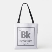 Berkelium - Berkeley Science Periodic Table Draagtas (Achterkant)