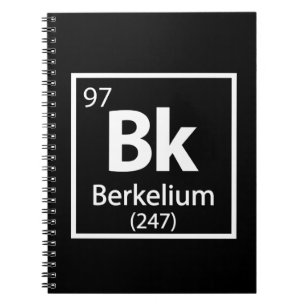 Berkelium - Berkeley Science Periodic Table Notitieboek