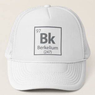 Berkelium - Berkeley Science Periodic Table Trucker Pet