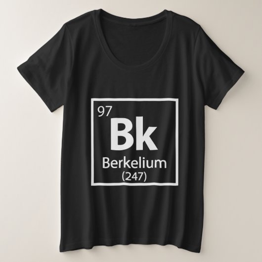 Berkelium - Berkeley Science - Tableau périodique (Design devant)