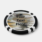 Berkenbast Poker Chips (Enkel)