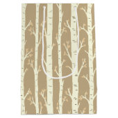 Berkenbomen Medium Cadeauzakje (Achterkant)